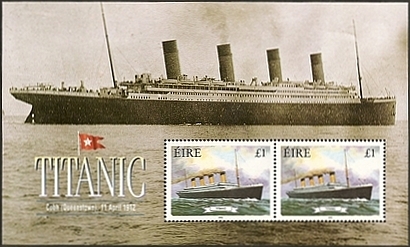Titanic Stamps from Ireland