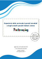Repertorio delle cartevalori postali mondiali e degli annulli speciali italiani a tema Postcrossing